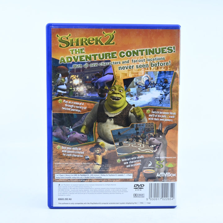 Shrek 2 - Sony Playstation 2 / PS2 Game + Manual - PAL - MINT DISC!