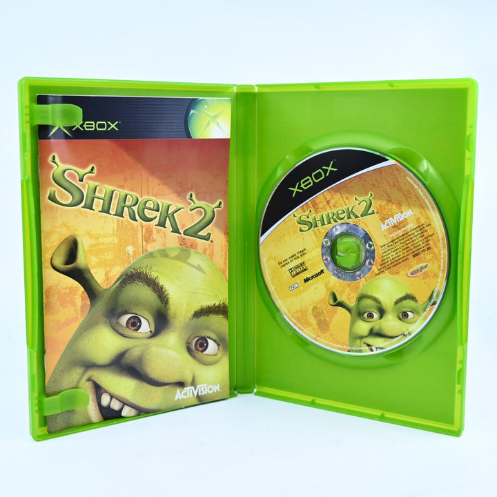 Shrek 2 - Original Xbox Game + Manual - PAL - MINT DISC!