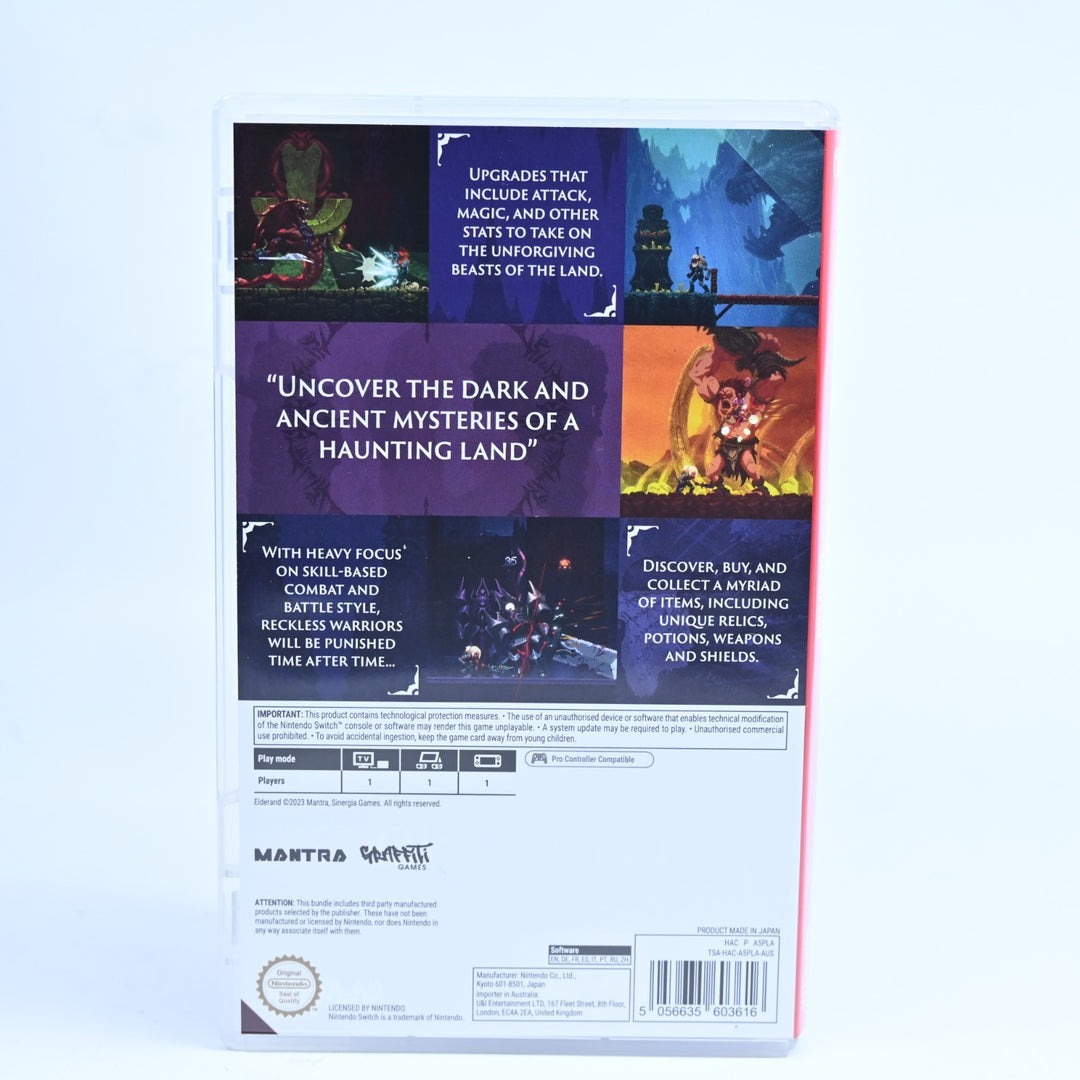 Elderand - Nintendo Switch Game - UNUSED CODES - FREE POST!
