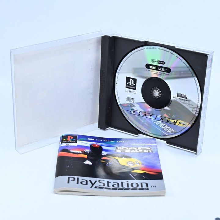 Road Rash - Sony Playstation 1 / PS1 Game + Manual - PAL - MINT DISC!