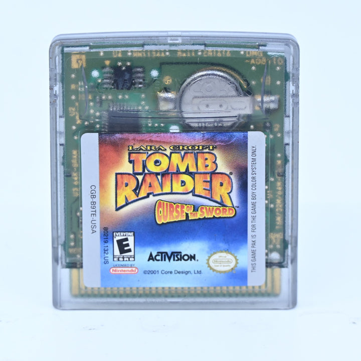 Lara Croft Tomb Raider: Curse of the Sword - Nintendo Gameboy Color Game