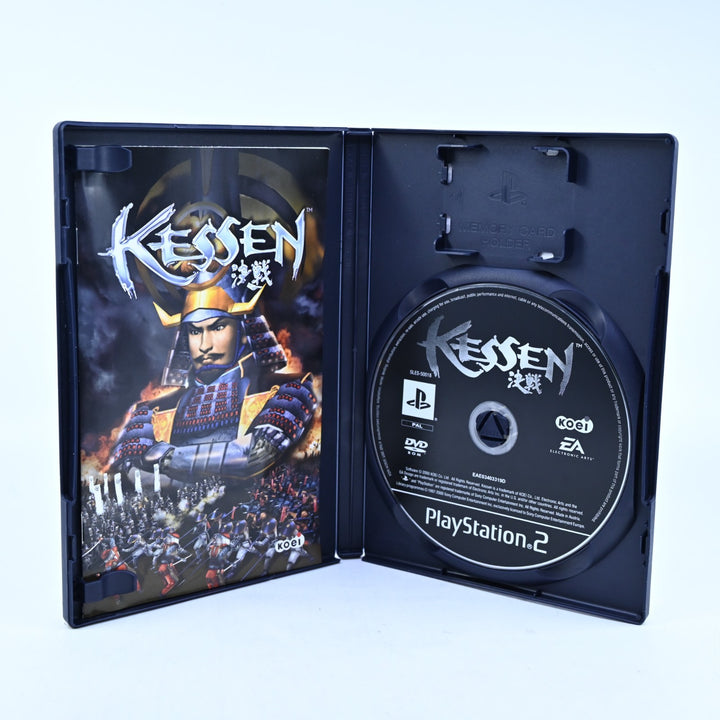 Kessen - Sony Playstation 2 / PS2 Game + Manual - PAL - MINT DISC!