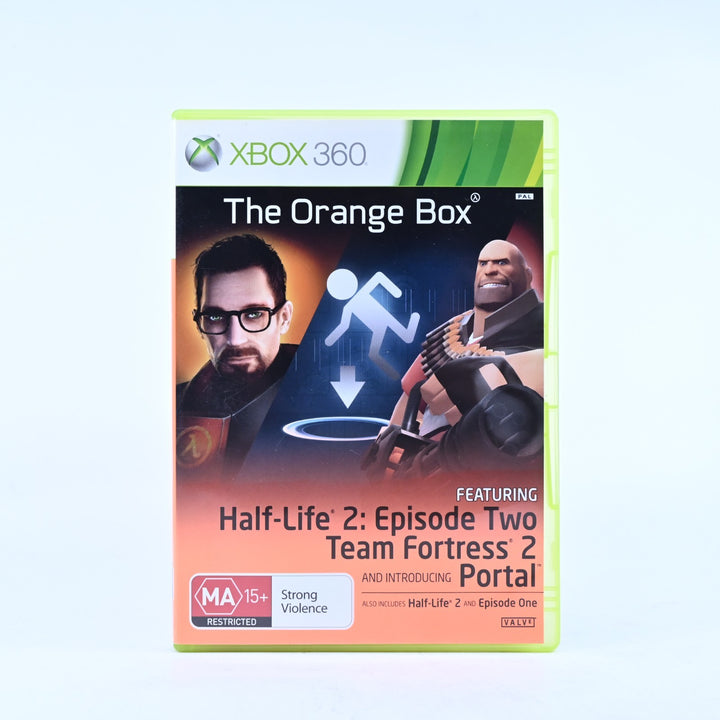 The Orange Box - Xbox 360 Game + Manual - PAL - MINT DISC!