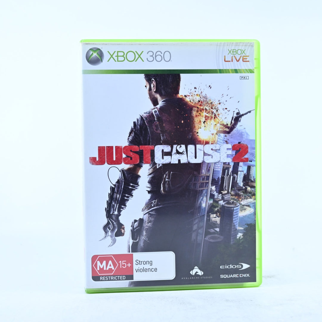 Just Cause 2 - Xbox 360 Game + Manual - PAL - MINT DISC!