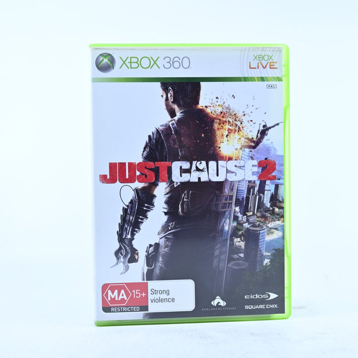 Just Cause 2 - Xbox 360 Game + Manual - PAL - MINT DISC!