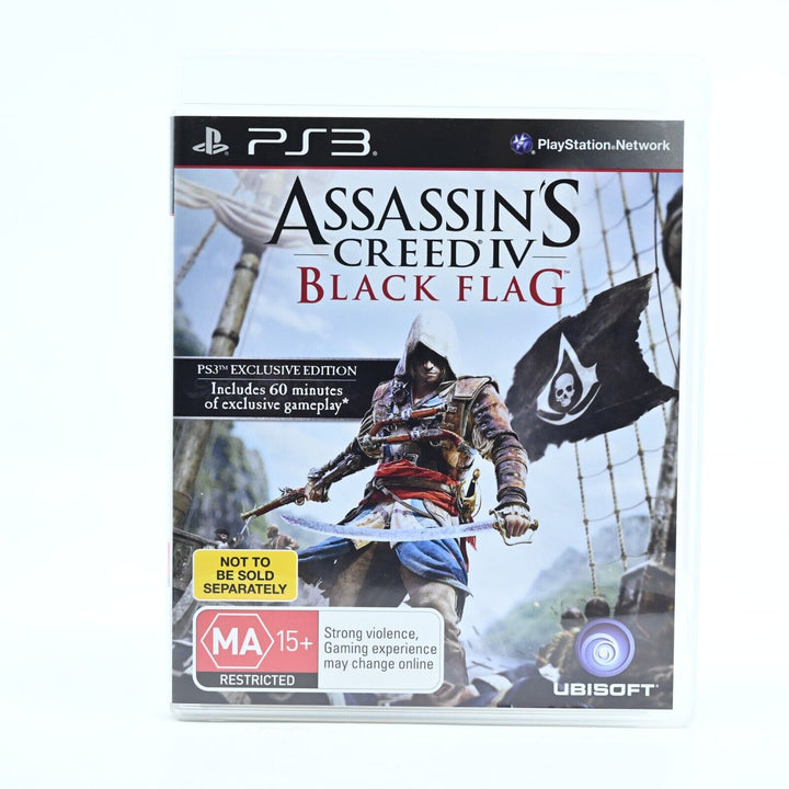 Assassin's Creed IV: Black Flag - Sony Playstation 3 / PS3 Game + Manual