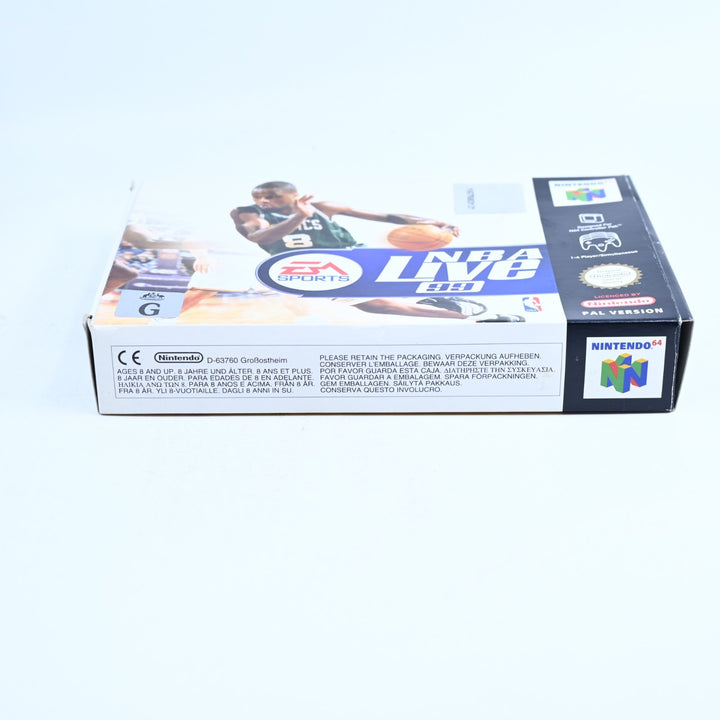 NBA Live 99 - N64 / Nintendo 64 Boxed Game - PAL - FREE POST!