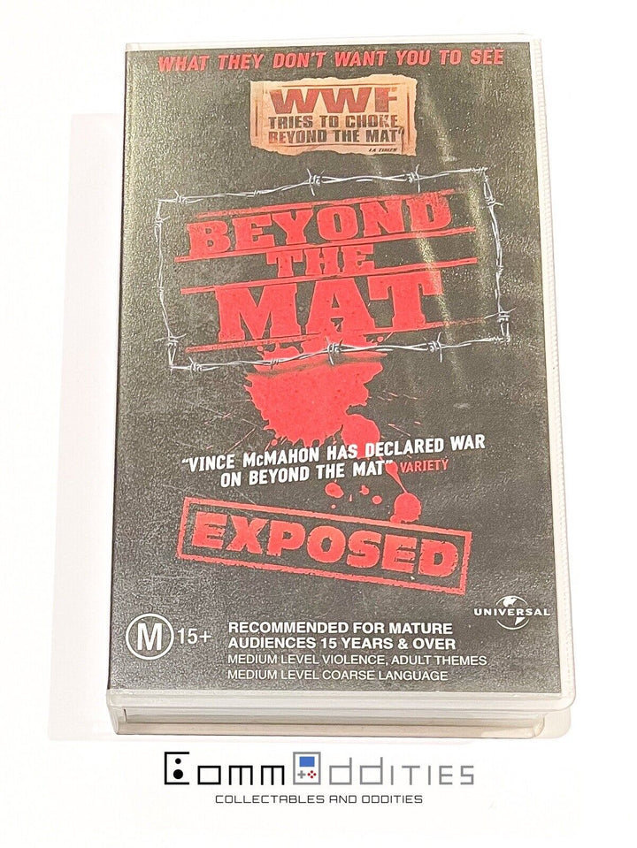 WWE - Beyond The Mat : Exposed - Sports & Recreation Film - VHS
