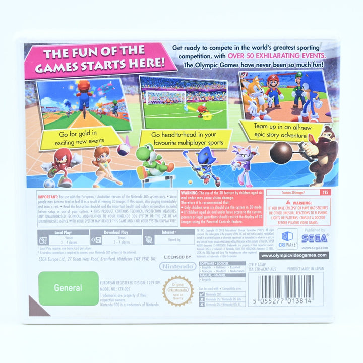 Mario & Sonic at the London 2012 Olympic Games - Nintendo 3DS Game - PAL