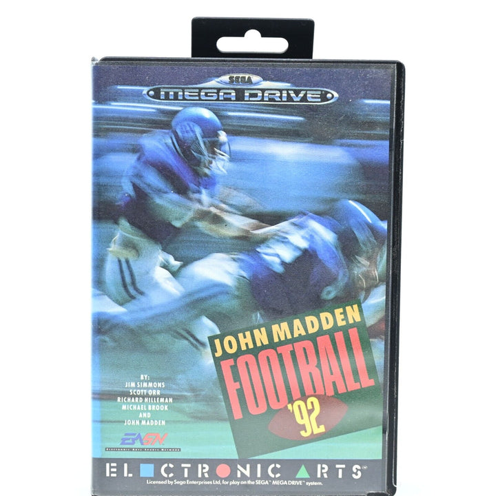 John Madden Football 92 - Sega Mega Drive Game - PAL - FREE POST!