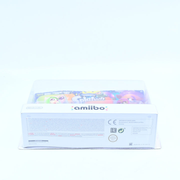 SEALED! - Inkling Girl/Squid/Boy Amiibo Set - Splatoon - Toy - FREE POST!