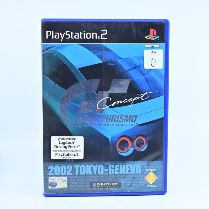Gran Turismo Concept 2002 Tokyo-Geneva - Sony Playstation 2 / PS2 Game + Manual