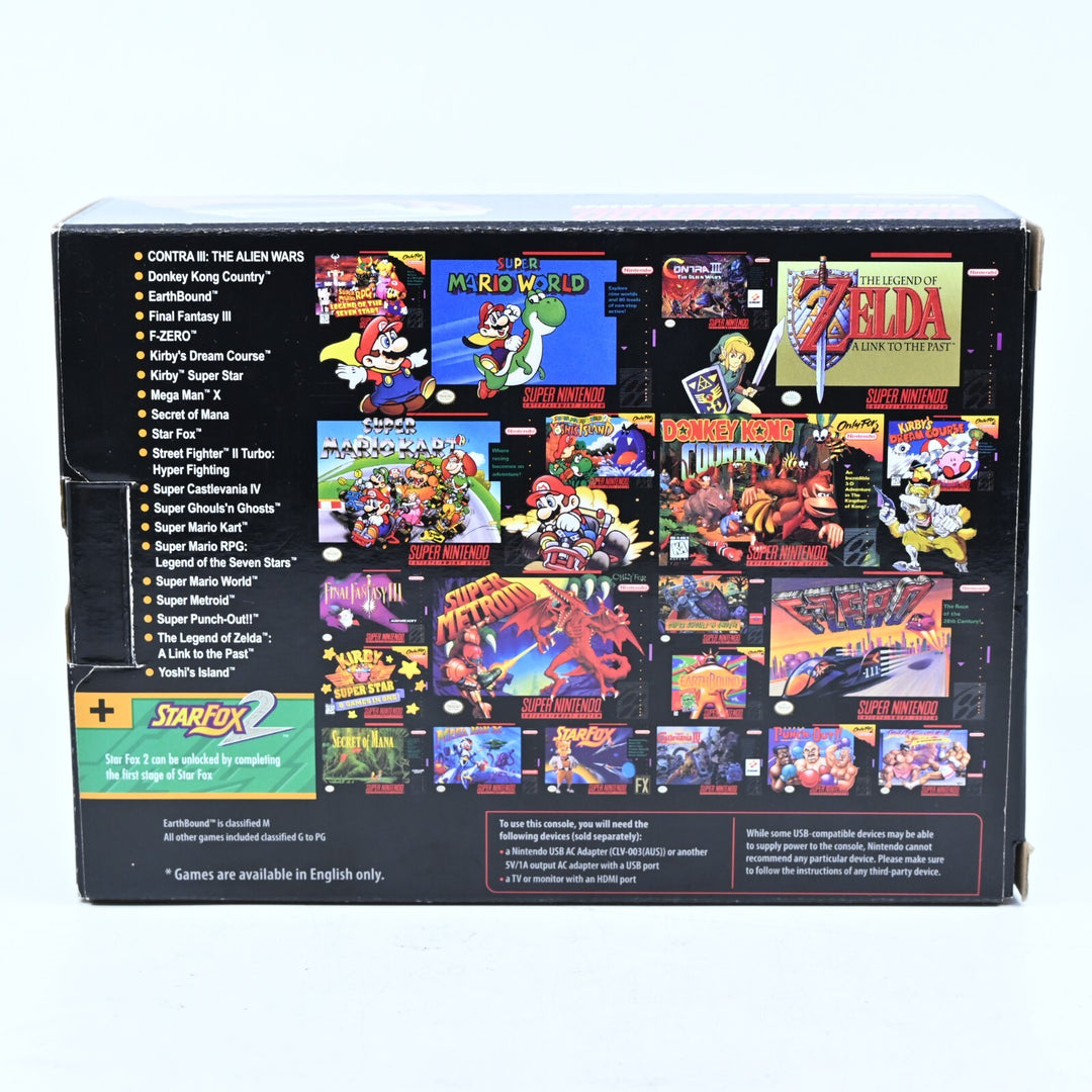 BOXED! SNES Classic Mini - Super Nintendo / SNES Boxed Console - FREE POST!