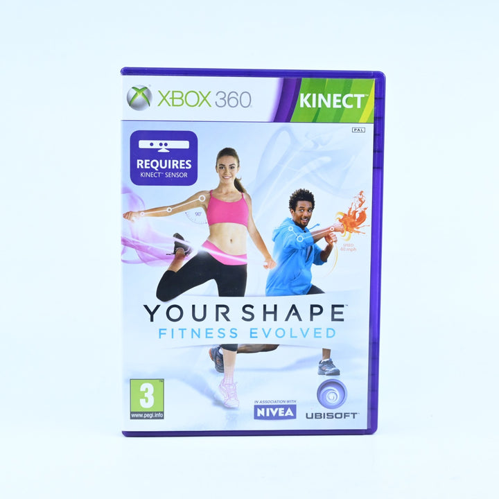 Your Shape: Fitness Evolved  - Xbox 360 Game + Manual - PAL - MINT DISC!