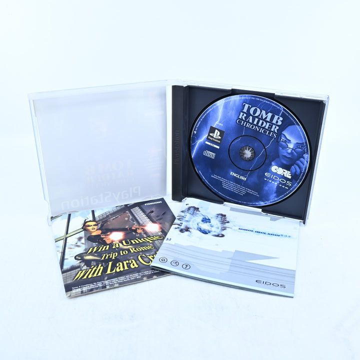 Tomb Raider Chronicles - Sony Playstation 1 / PS1 Game - No Manual - PAL