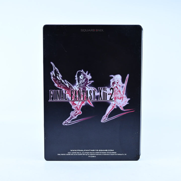 Final Fantasy XIII-2 - Xbox 360 Game + Manual + Steelbook - PAL - MINT DISC!
