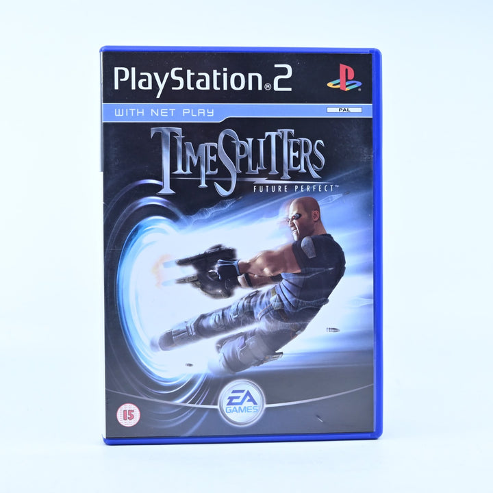 TimeSplitters Future Perfect - Sony Playstation 2 / PS2 Game + Manual - PAL