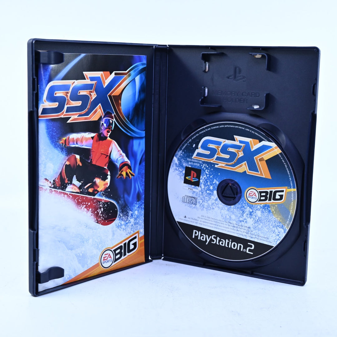 SSX - Sony Playstation 2 / PS2 Game + Manual - PAL - MINT DISC!