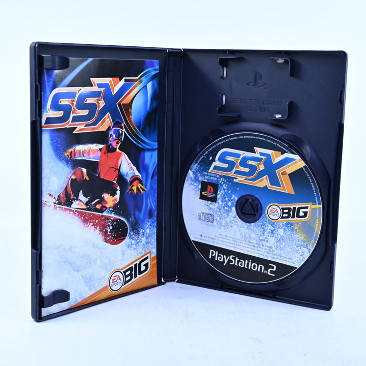 SSX - Sony Playstation 2 / PS2 Game + Manual - PAL - MINT DISC!