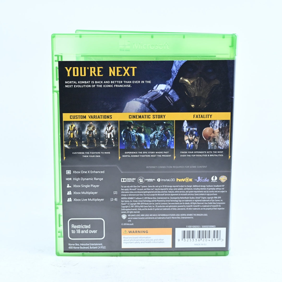 Mortal Kombat 11 - Xbox One Game - PAL - FREE POST!