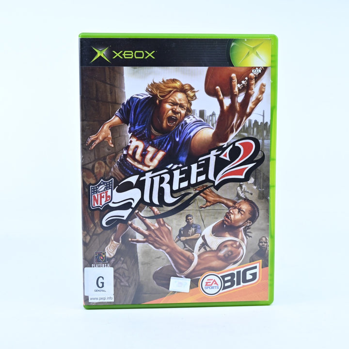 NFL Street 2 - Original Xbox Game + Manual - PAL - MINT DISC!