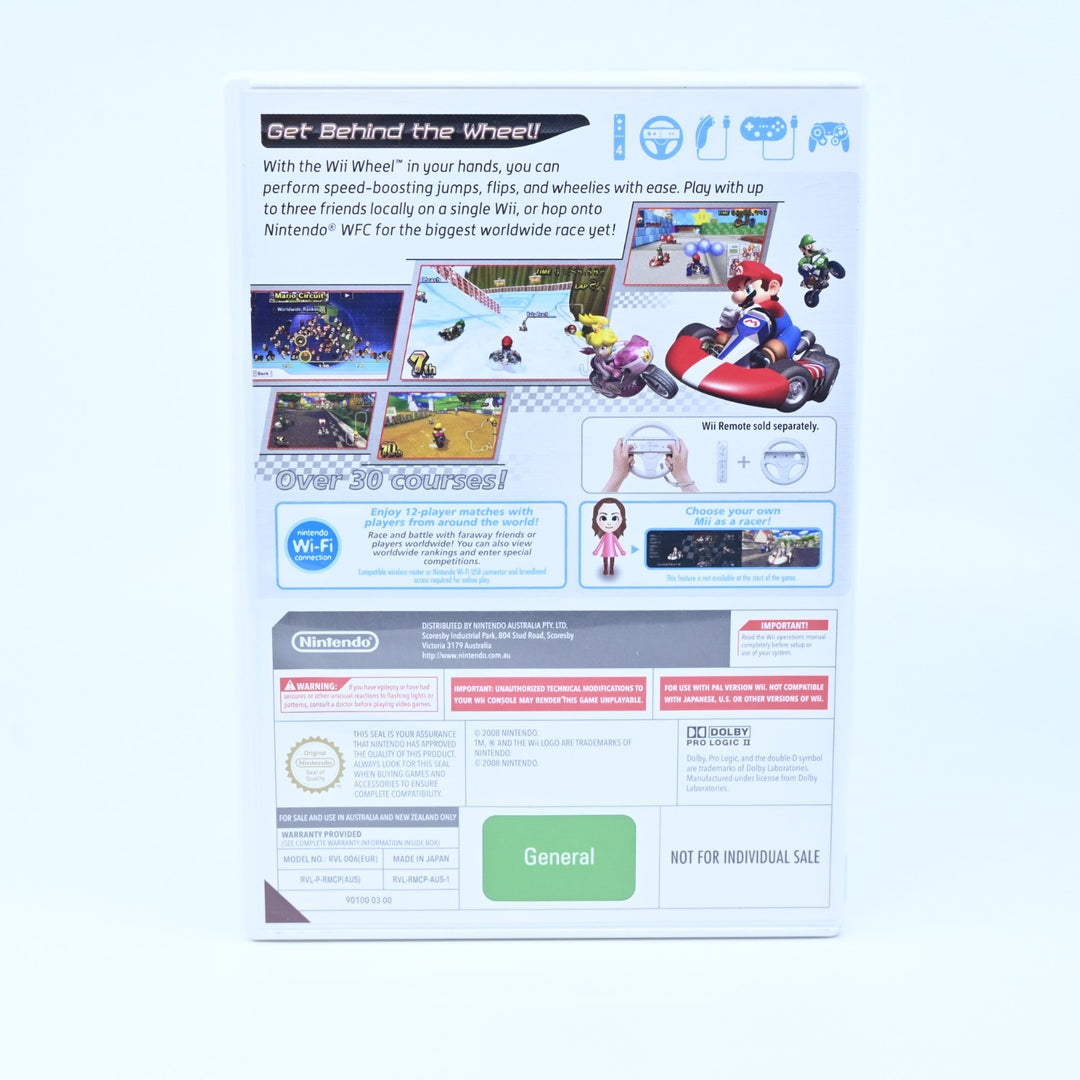 Mario Kart Wii - Nintendo Wii Game - No Manual - PAL - MINT DISC!