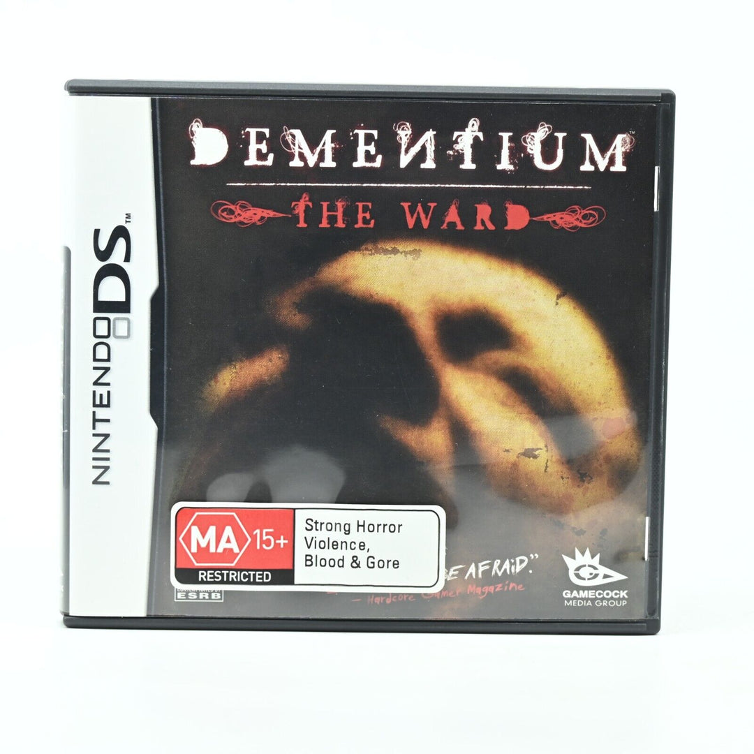 Dementium: The Ward - Nintendo DS Game + Manual - PAL - FREE POST!