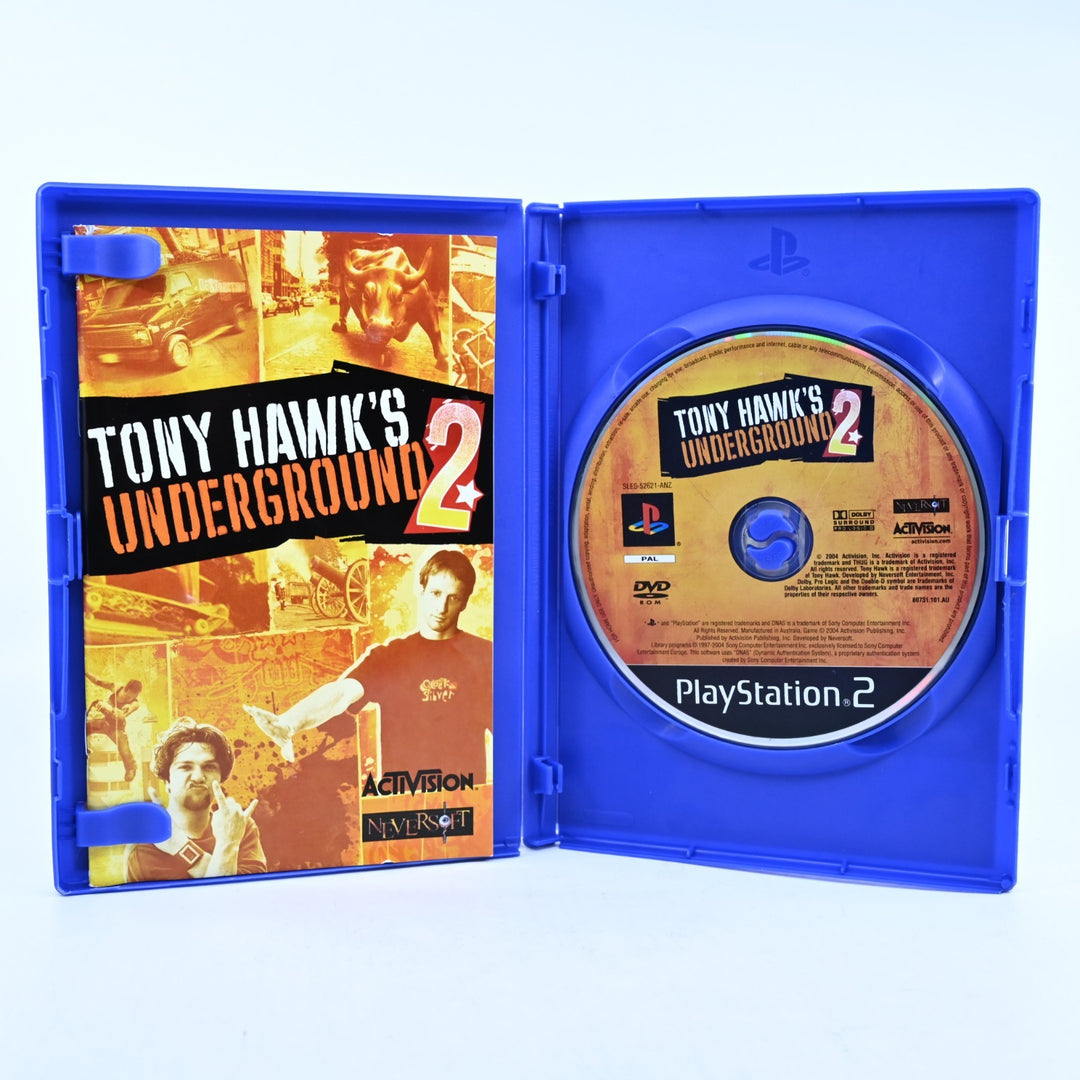 Tony Hawk's Underground 2 - Sony Playstation 2 / PS2 Game + Manual - PAL