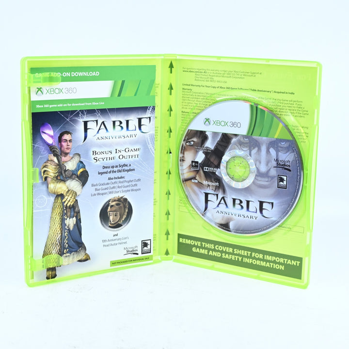 Fable Anniversary - Xbox 360 Game + Cover Slip - AUS PAL - MINT DISC!