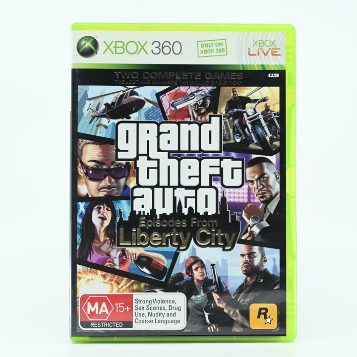 Grand Theft Auto - Episodes From Liberty City - Xbox 360 Game - PAL - FREE POST!