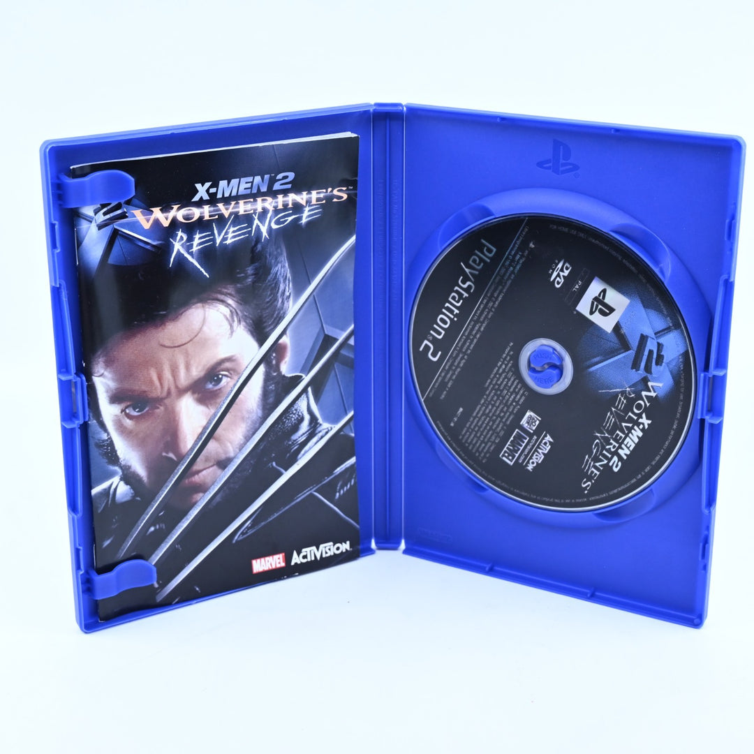 X-Men 2: Wolverine's Revenge - Sony Playstation 2 / PS2 Game + Manual - PAL