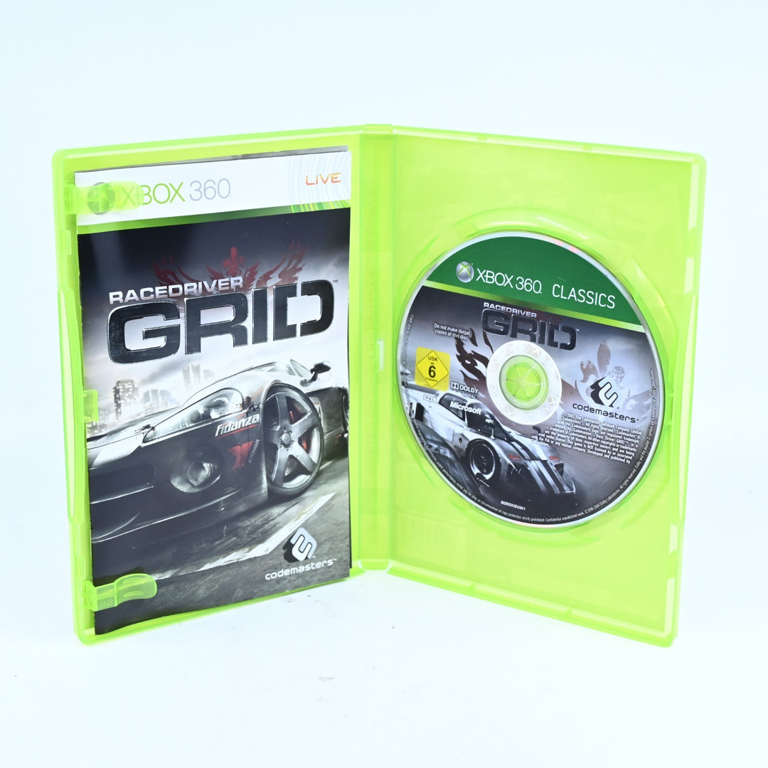 Racedriver Grid Reloaded - Xbox 360 Game + Manual - PAL - MINT DISC!