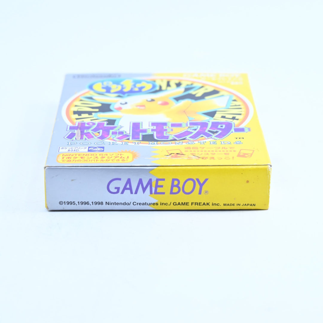 Pokemon Yellow Version - Nintendo Gameboy Boxed Game - NTSC-J - NEW SAVE BATTERY