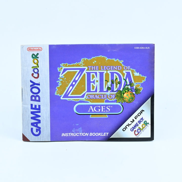The Legend of Zelda: Oracle of Ages - Nintendo Gameboy Color Boxed Game