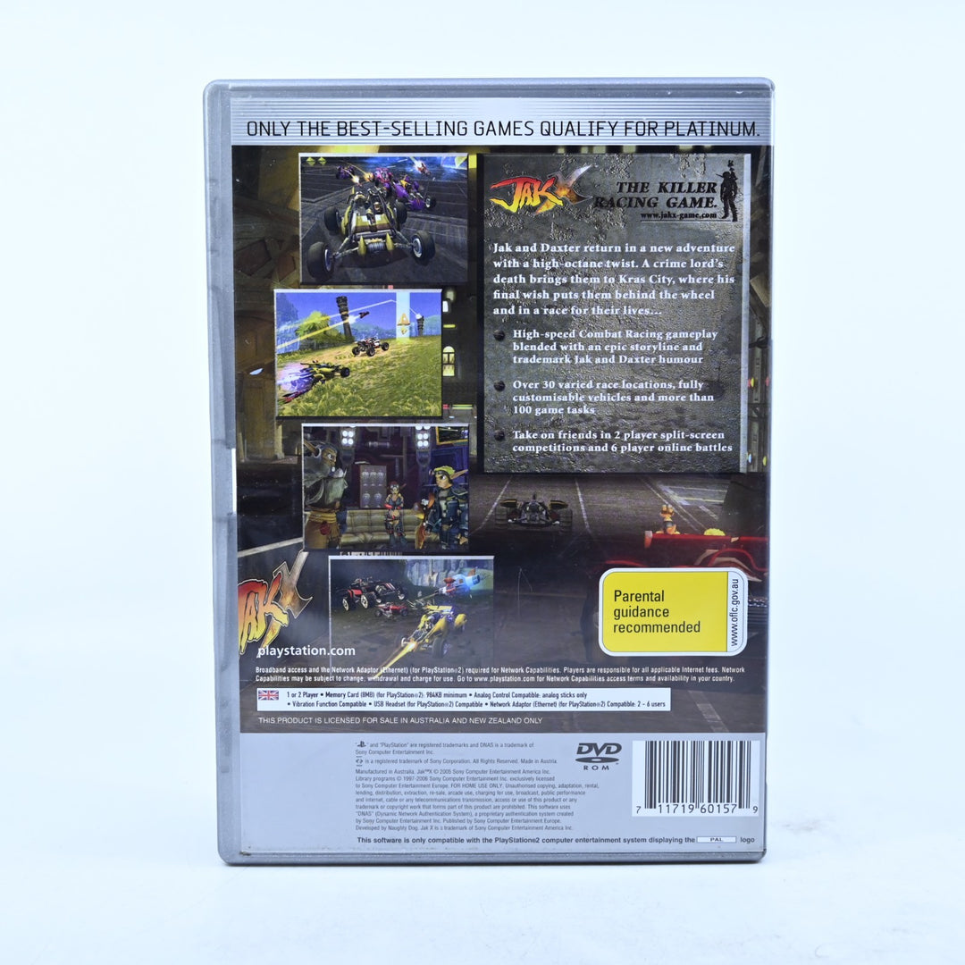 Jak X - Sony Playstation 2 / PS2 Game + Manual - PAL - MINT DISC!