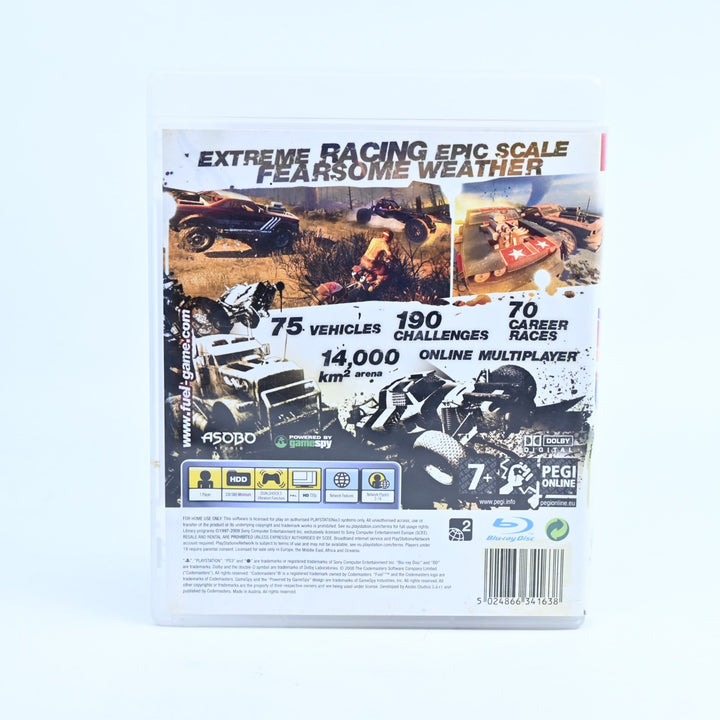 Fuel - Sony Playstation 3 / PS3 Game + Manual - MINT DISC!