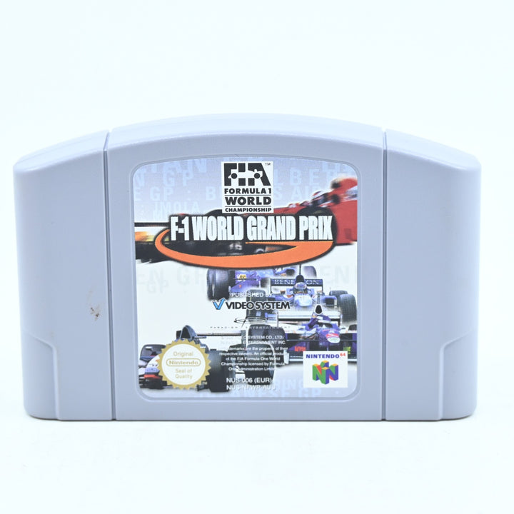 F-1 World Grand Prix - N64 / Nintendo 64 Boxed Game - PAL - FREE POST!