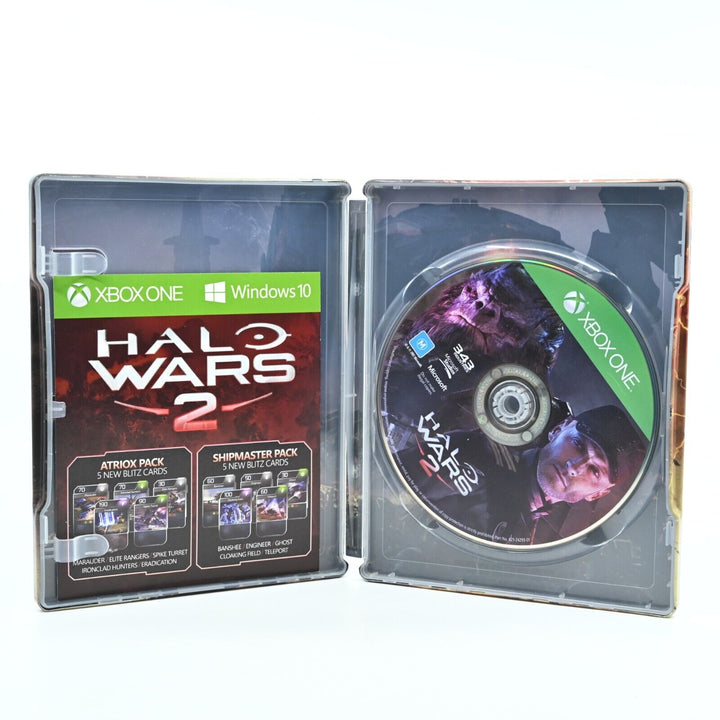 Halo Wars 2 Steelbook Edition - Xbox One Game - Unused Codes! - PAL - FREE POST!