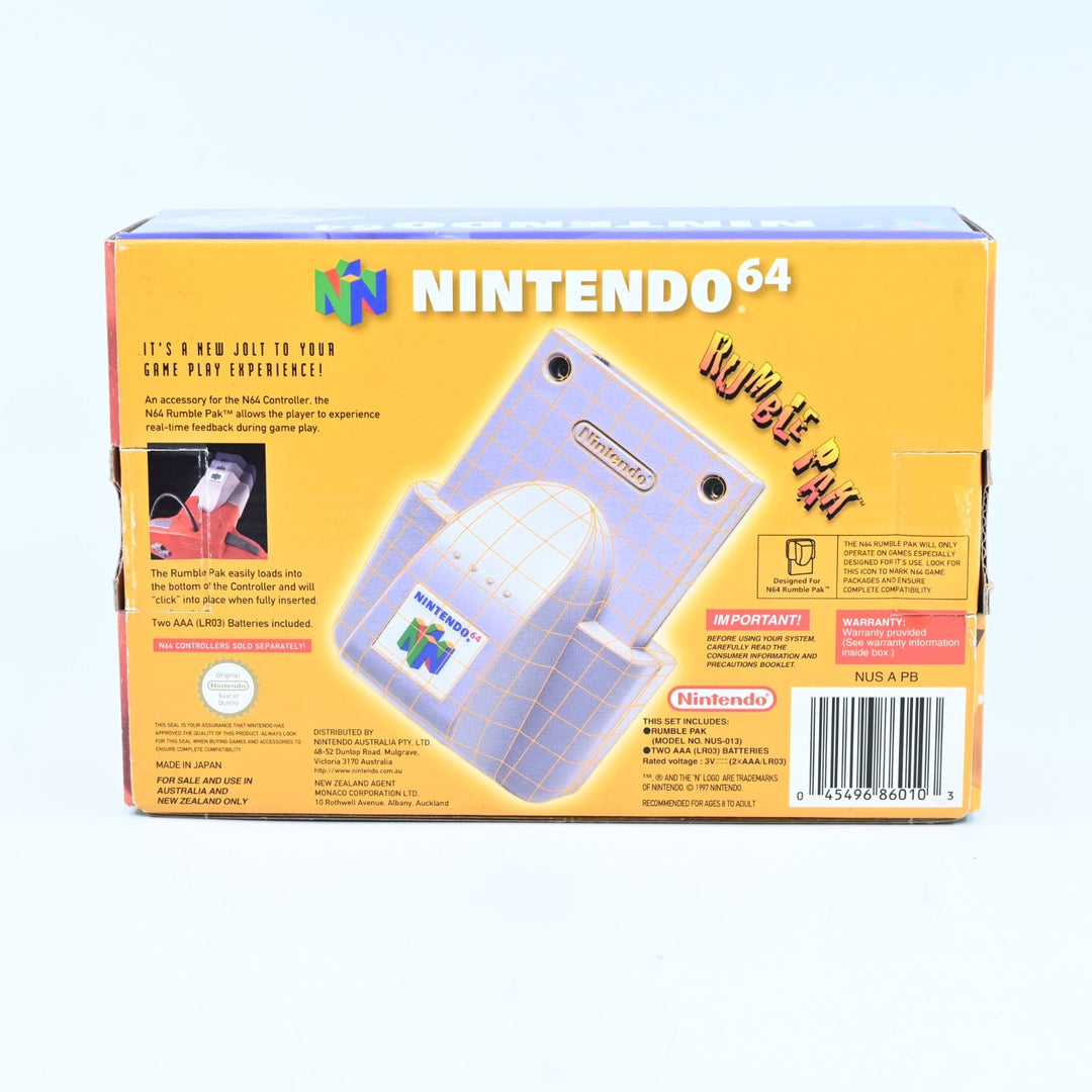 Rumble Pak - N64 / Nintendo 64 Accessory - PAL - FREE POST!