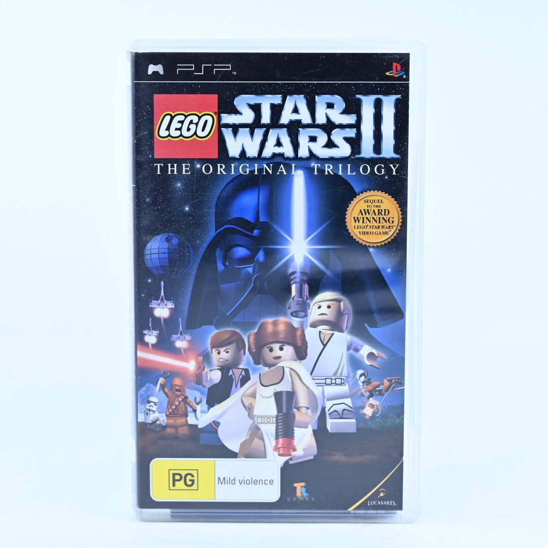 LEGO Star Wars II: The Original Trilogy - Sony PSP Game + Manual - FREE POST!