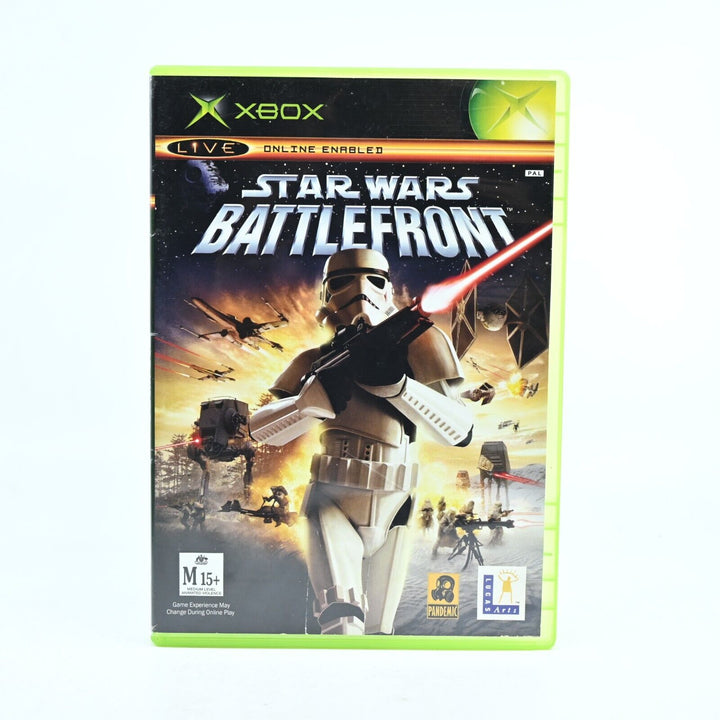 Star Wars Battlefront - No Manual - Original Xbox Game - PAL - NEAR MINT DISC!