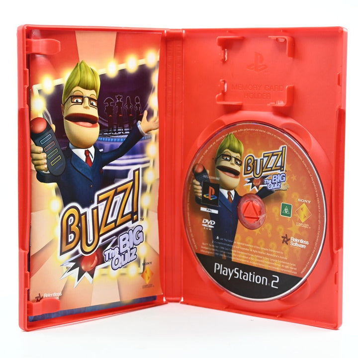 Buzz The Big Quiz - Sony Playstation 2 / PS2 Game - PAL - MINT DISC!