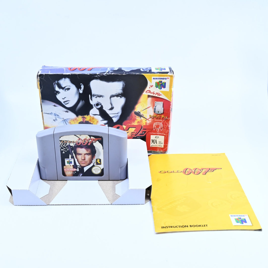 GoldenEye 007 - N64 / Nintendo 64 Boxed Game - PAL - FREE POST!