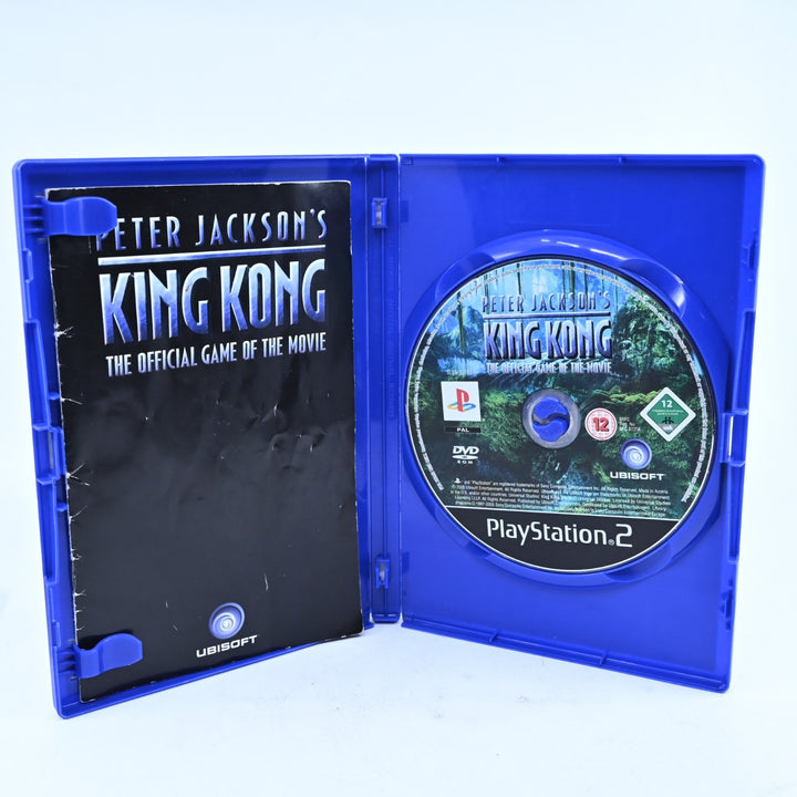King Kong: Official Game of the Movie - Sony Playstation 2 / PS2 Game + Manual