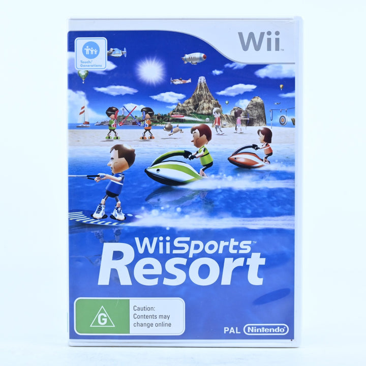 Wii Sports Resort - Nintendo Wii Game + Manual - PAL - MINT DISC!