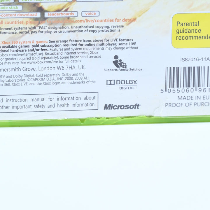 Street Fighter IV - Xbox 360 Game + Manual - PAL - NEAR MINT DISC!