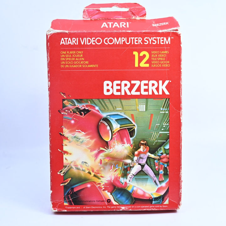 Berzerk - Atari 2600 Boxed Game + Manual - PAL - FREE POST!