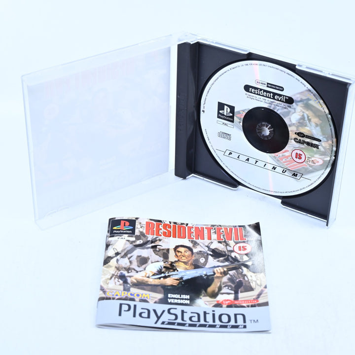 Resident Evil - Sony Playstation 1 / PS1 Game + Manual - PAL - MINT DISC!