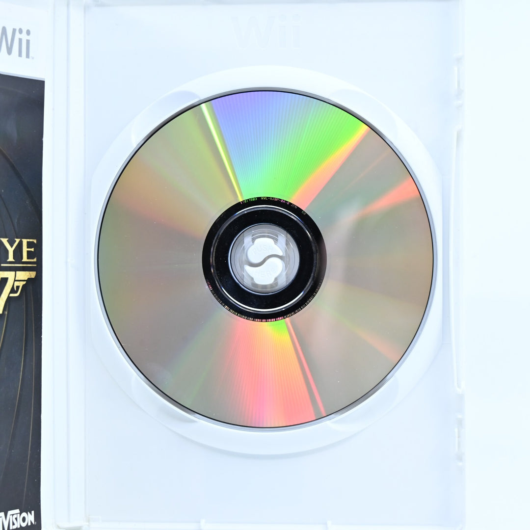 GoldenEye 007 - Nintendo Wii Game + Manual - PAL - MINT DISC!