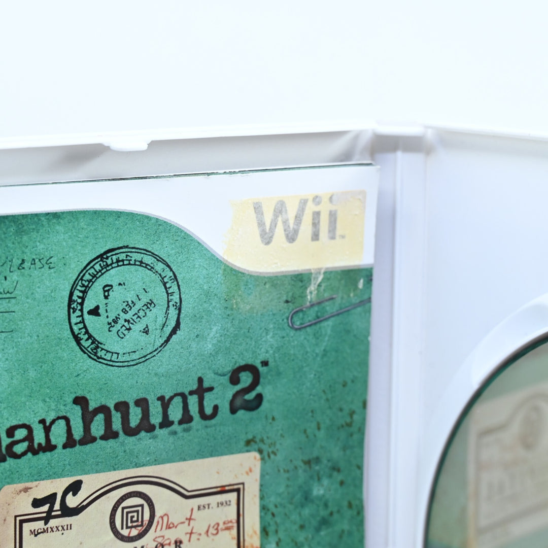 Manhunt 2 - Nintendo Wii Game + Manual - PAL - MINT DISC!